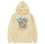 Sp5der 555555 Angel Hoodie Brown