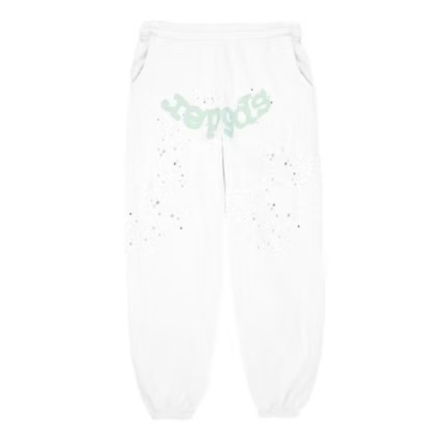 Sp5der Adult Sweatpants White