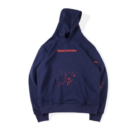 Sp5der Insectgroupie Hoodie Blue