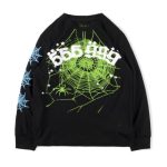 Sp5der Juice World 999 Crewneck Black