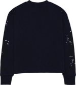 Sp5der Long-Sleeve Sweatshirt Navy