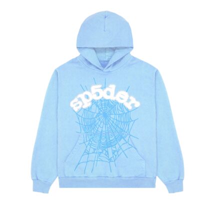 Sp5der Web Hoodie Blue’