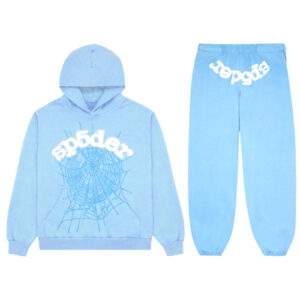 Sp5der Young Thug 555 555 Tracksuit Blue