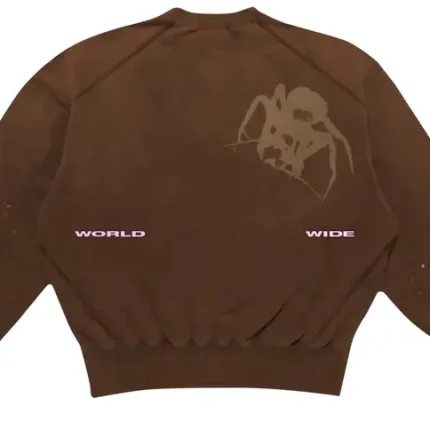 Sp5der x Young Thug Crewneck Brown’